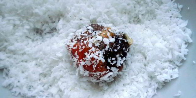 конфеты из сухофруктов искушение