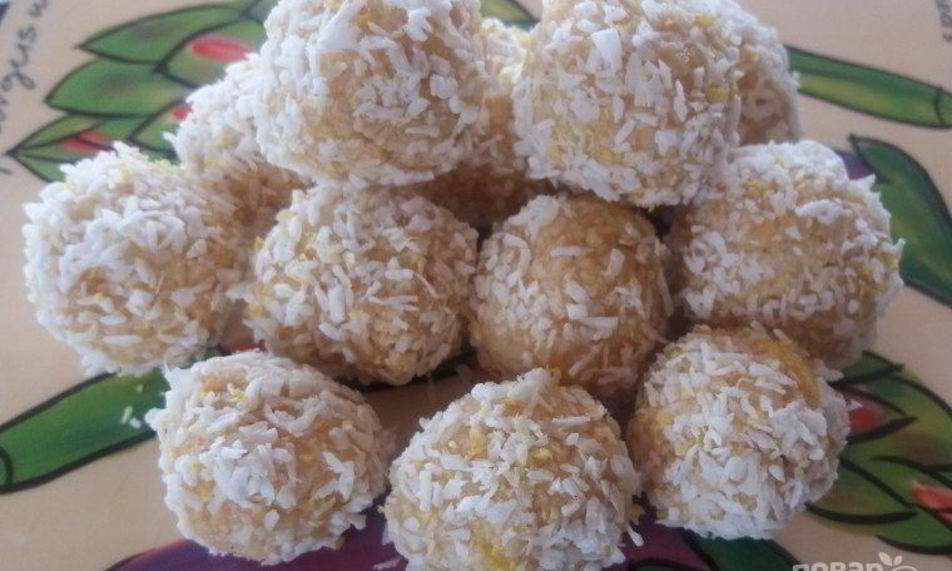 Рецепт конфет из творога