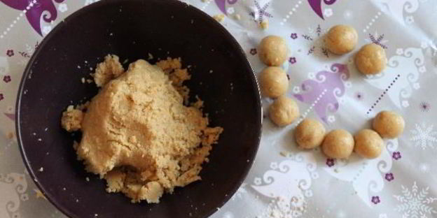 конфеты peanut butter balls