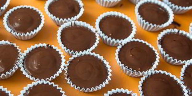 конфеты с арахисовой пастой