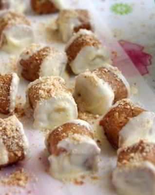 Конфеты с банановой начинкой