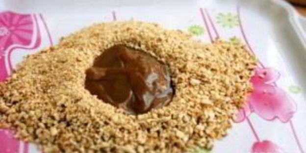 конфеты с банановой начинкой