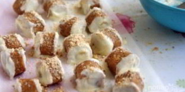 конфеты с банановой начинкой