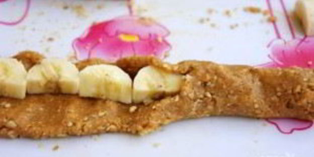 конфеты с банановой начинкой