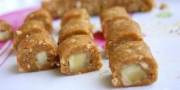 конфеты с банановой начинкой