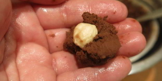 конфеты шоколад шантильи