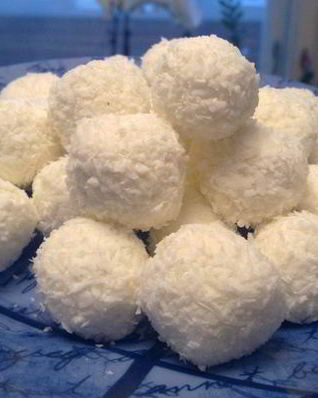 Конфеты Творожные шарики с орехами