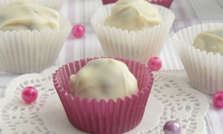 Рецепт конфет в белома шоколаде