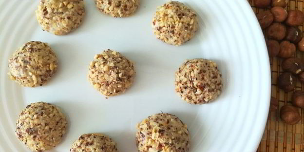 молочно-ореховые конфеты