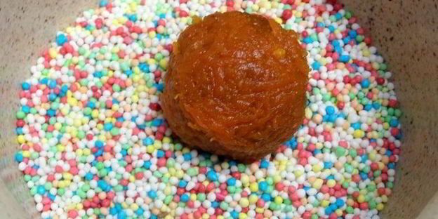 мягкие морковные конфеты