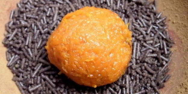 мягкие морковные конфеты