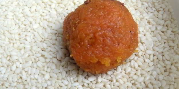 мягкие морковные конфеты