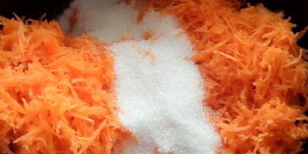 мягкие морковные конфеты