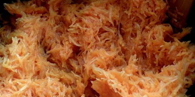 мягкие морковные конфеты