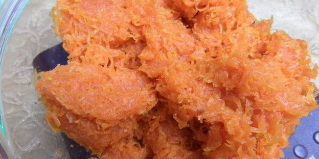 мягкие морковные конфеты