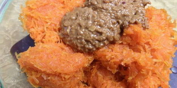 мягкие морковные конфеты