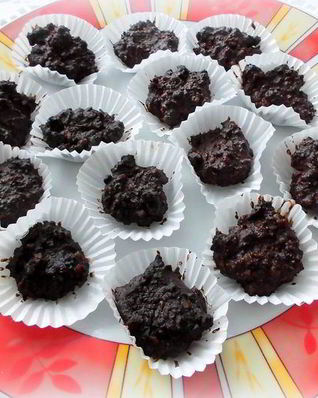 Шоколадно-ореховые конфеты