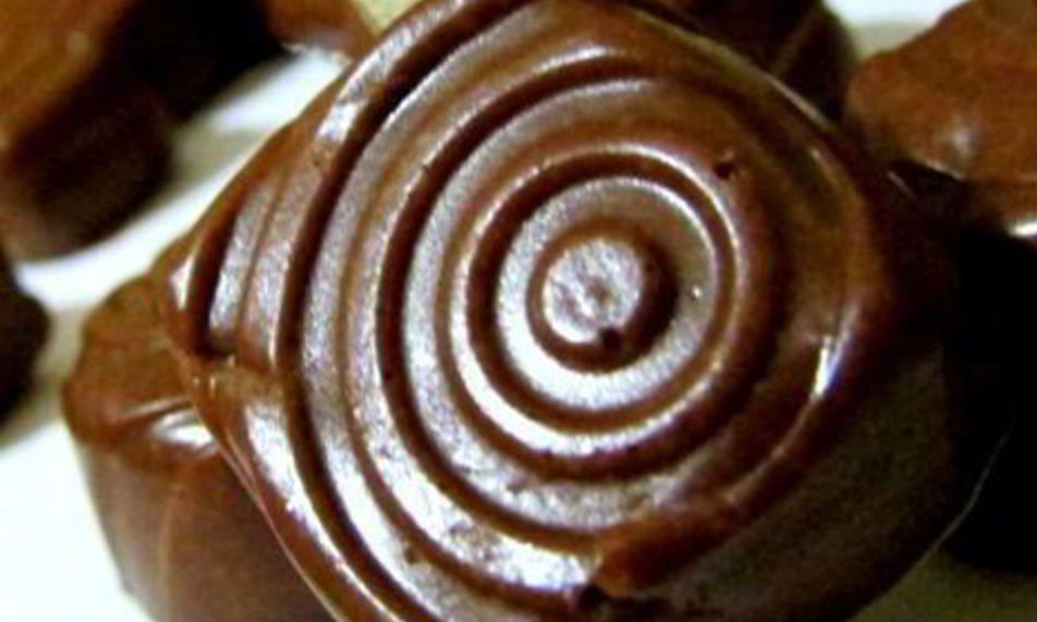 Рецепт шоколадна-желейных конфетки