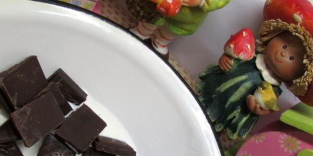 шоколадно-желейные конфетки