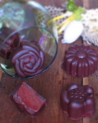 Шоколадные конфеты с кофейной начинкой