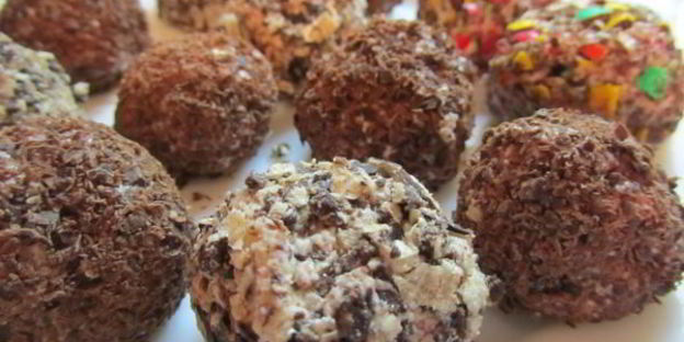 творожные конфеты страсть