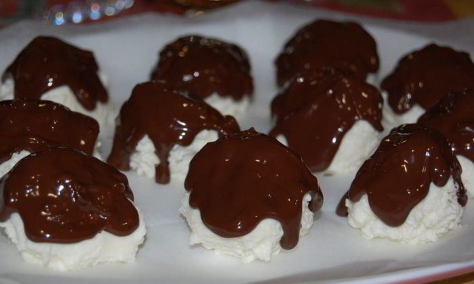 Рецепт творожных конфет