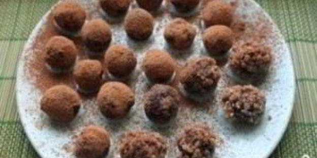 веганские конфеты из сухофруктов