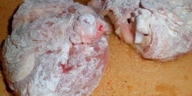 бедрышки в кремово-горчичном соусе