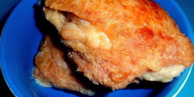 бедрышки в кремово-горчичном соусе