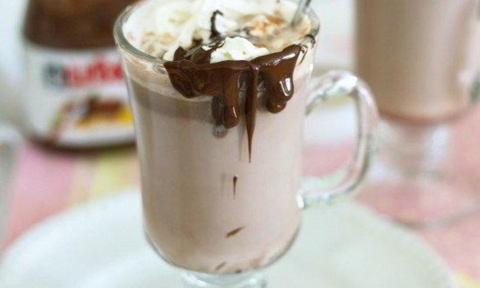 Рецепт фраппе с горячим шоколадом и кремом из фундука