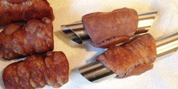 канноли с каштановым кремом