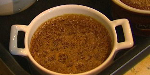 кофейный крем-карамель