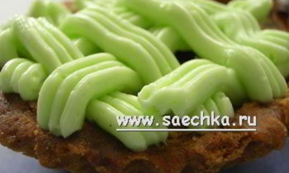 Рецепт корзиночек с кремом