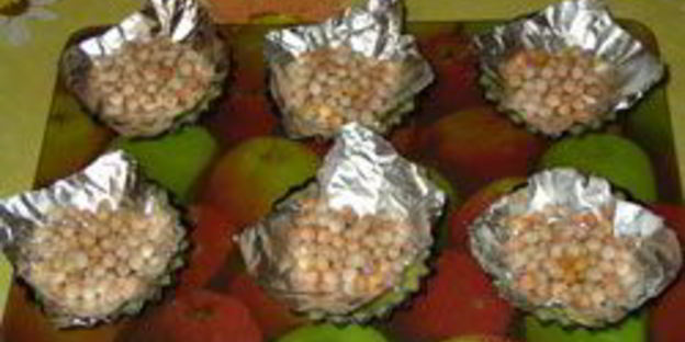 корзиночки с кремом