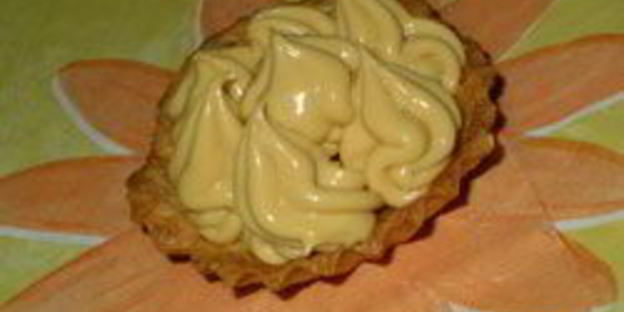 корзиночки с кремом