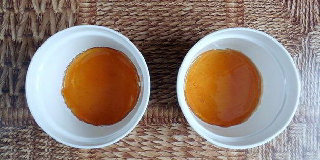 крабовый крем-карамель