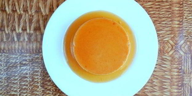 крабовый крем-карамель