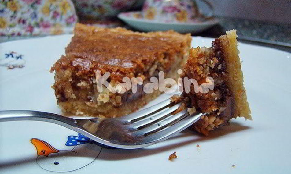 Рецепт кростаты с миндальным кремом и шоколадом