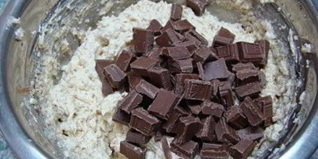 кростата с миндальным кремом и шоколадом