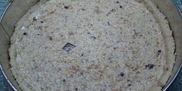 кростата с миндальным кремом и шоколадом