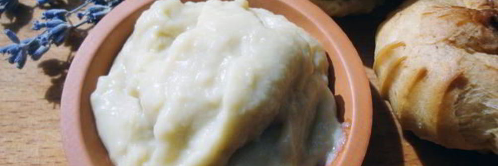 Лавандовый заварной крем