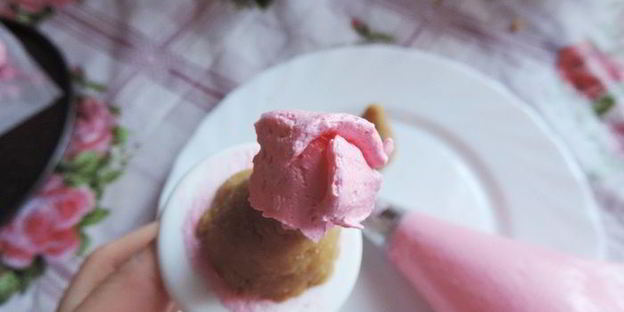 масляно-белковый крем для оформления