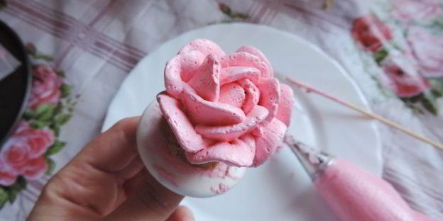 масляно-белковый крем для оформления