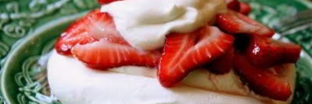 Меренги с кремом