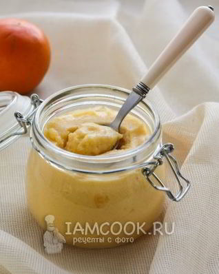 Постный заварной крем