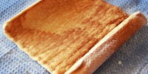 рулет бисквитный с творожным кремом