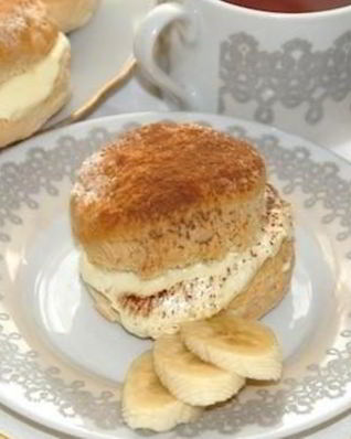 Сконы со сливочным кремом