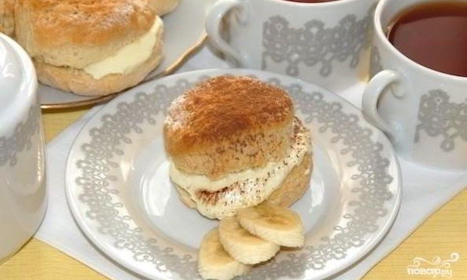 Рецепт сконов со сливочным кремом