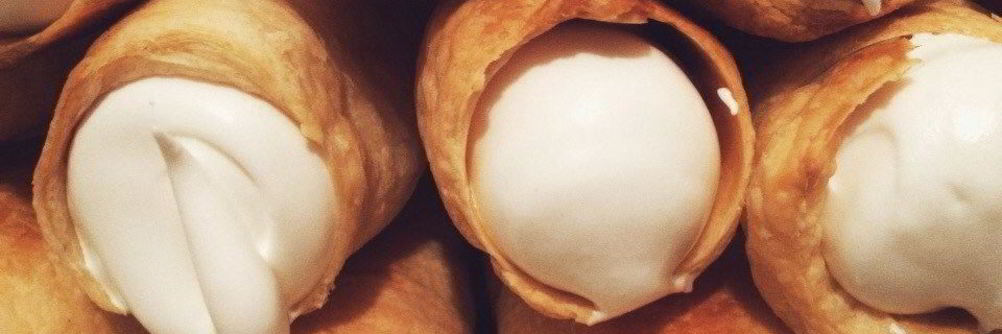 Слоеные трубочки с кремом