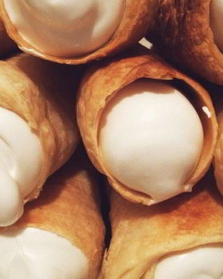 Слоеные трубочки с кремом